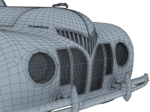 zis 101a sport 3D Model