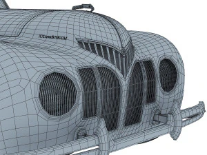 zis 101a sport 3D Model