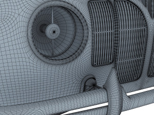 zis 101a sport 3D Model