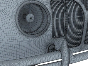 zis 101a sport 3D Model