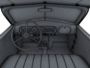 zis 101a sport 3D Model