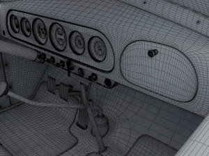 zis 101a sport 3D Model