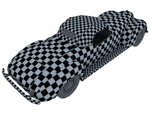 zis 101a sport 3D Model