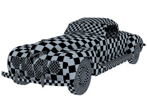 zis 101a sport 3D Model