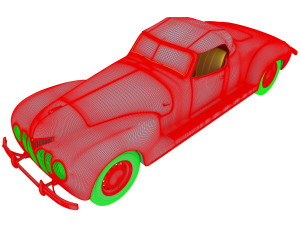 zis 101a sport 3D Model