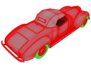 zis 101a sport 3D Model
