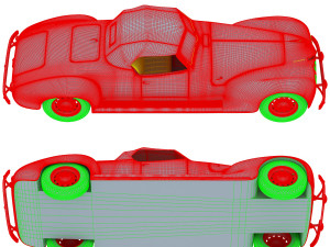 zis 101a sport 3D Model