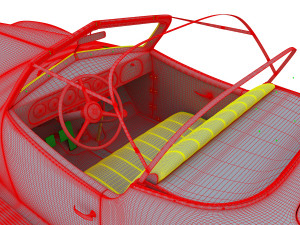 zis 101a sport 3D Model