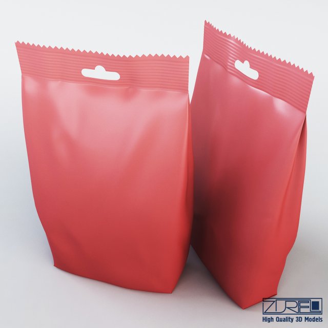 food packaging 250 grams 3D Model .c4d .max .obj .3ds .fbx .stl .blend 
