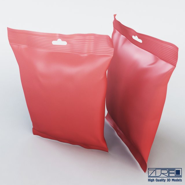food packaging 100 grams Modelo 3D .c4d .max .obj .3ds .fbx .stl .blend 