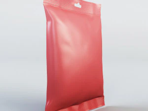 food packaging 100 grams 3D Model
