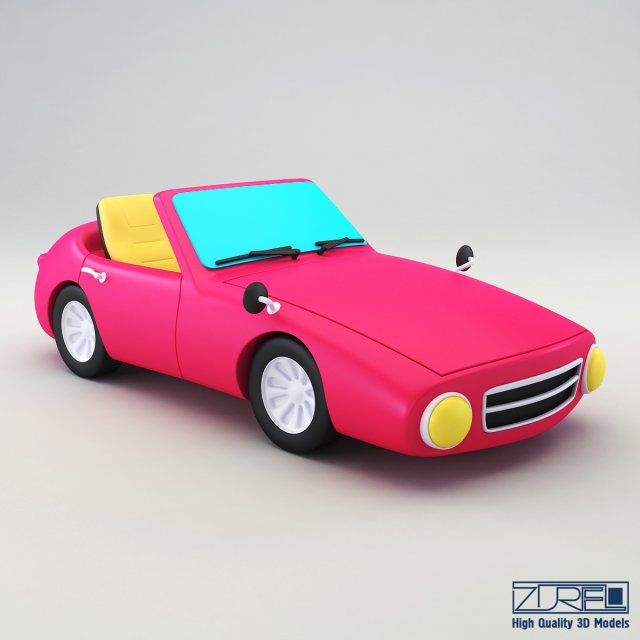 sport car Model 3D .c4d .max .obj .3ds .fbx .stl .blend 