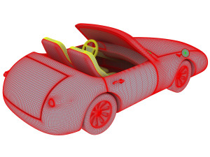sport car Model 3D