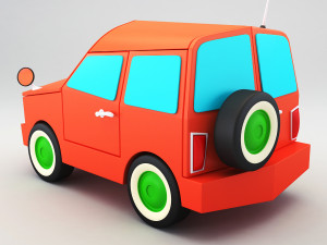 suv car 3D Model