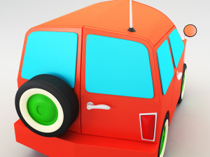 suv car 3D Model