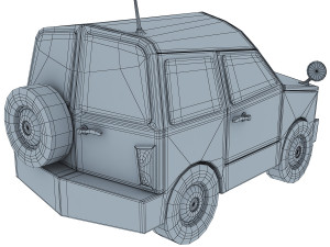 suv car 3D Model