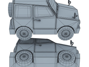 suv car 3D Model