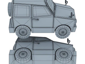 suv car 3D Model