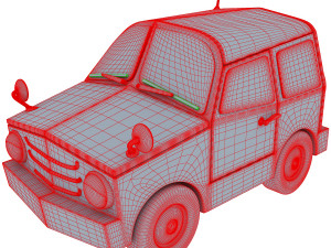 suv car 3D Model