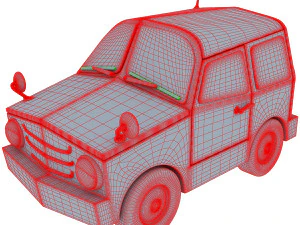 suv car 3D Model