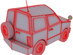 suv car 3D Model