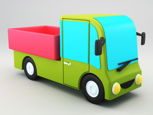 truck v 1 Modelo 3D