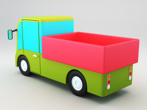 truck v 1 3D 模型