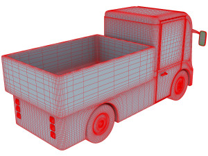 truck v 1 3D 模型
