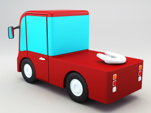 truck v 2 3D 模型