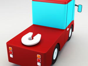 truck v 2 3D 模型