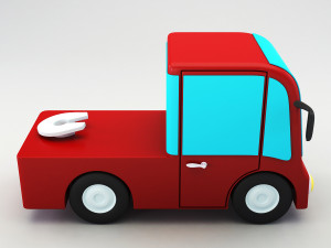 truck v 2 3D 模型