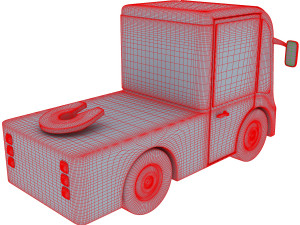 truck v 2 3D 模型