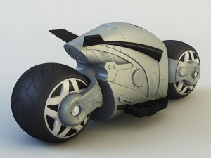 cyber cycle Modello 3D