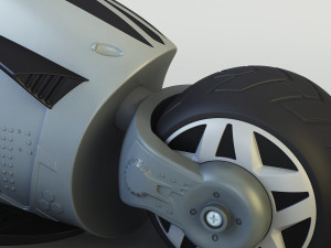 cyber cycle Modello 3D