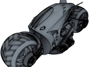 cyber cycle Modello 3D