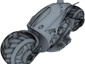 cyber cycle Modello 3D