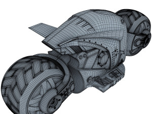 cyber cycle Modello 3D
