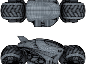 cyber cycle Modello 3D