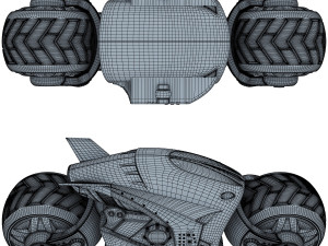 cyber cycle Modello 3D