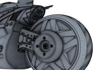 cyber cycle Modello 3D