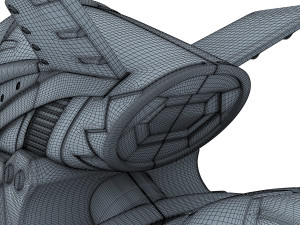 cyber cycle Modello 3D