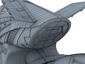 cyber cycle Modello 3D