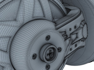 cyber cycle Modello 3D