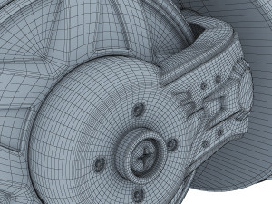 cyber cycle Modello 3D