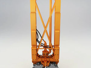 drilling rig 3D Model