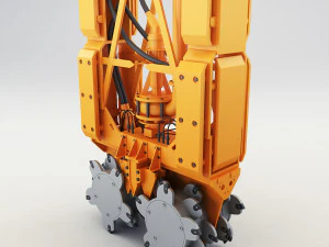 drilling rig 3D Model