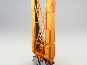 drilling rig 3D Model