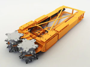 drilling rig 3D Model