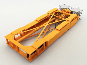 drilling rig 3D Model
