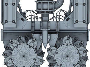 drilling rig 3D Model